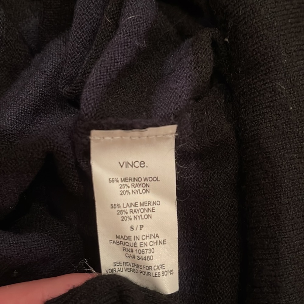 WOMEN’S Vince Sweater Blue Size Small - Picture 6 of 6